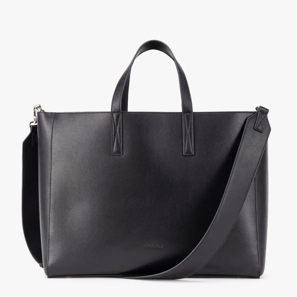Calpak Haven Laptop Tote in Black